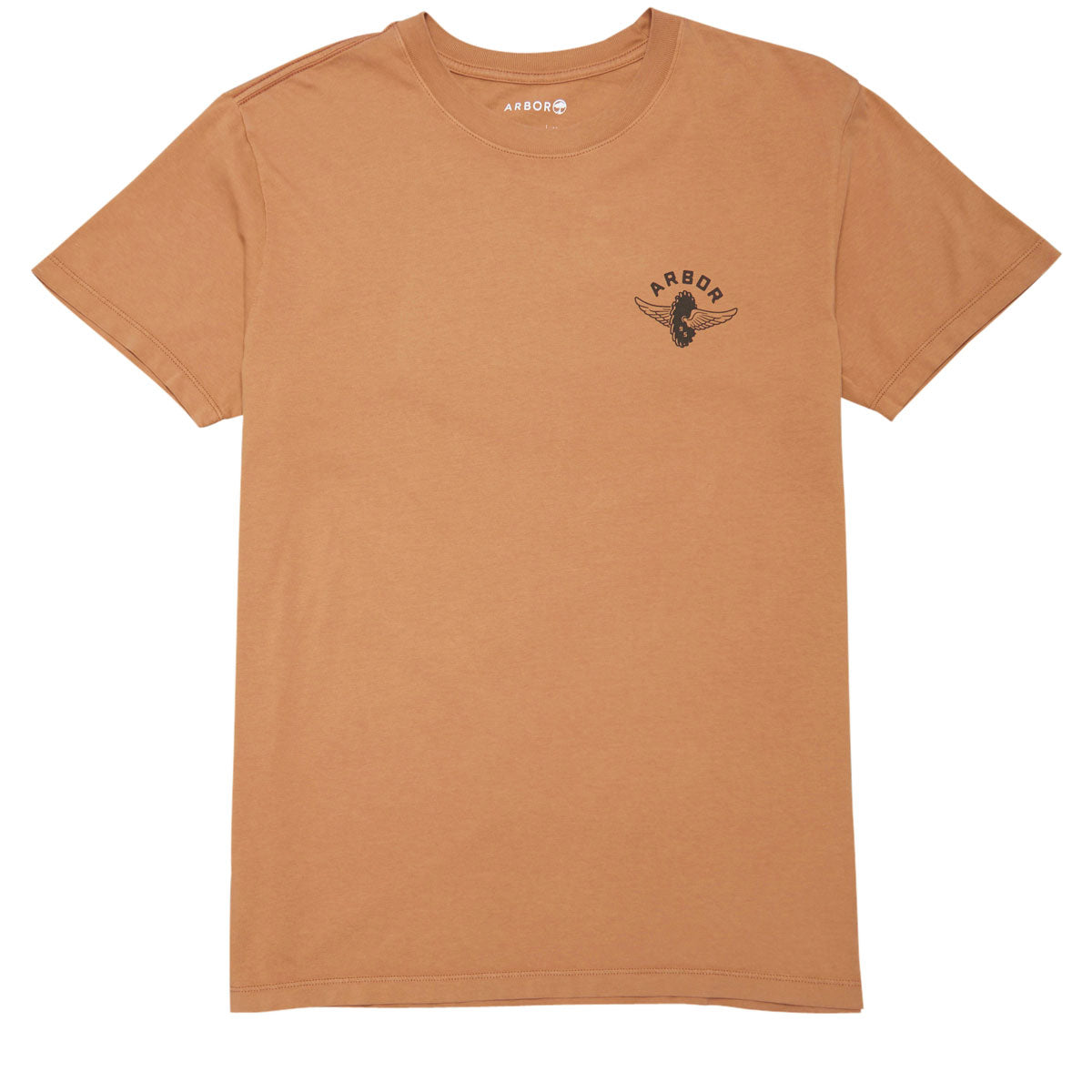 Arbor Woodwing T-Shirt - Camel – Daddies Board Shop