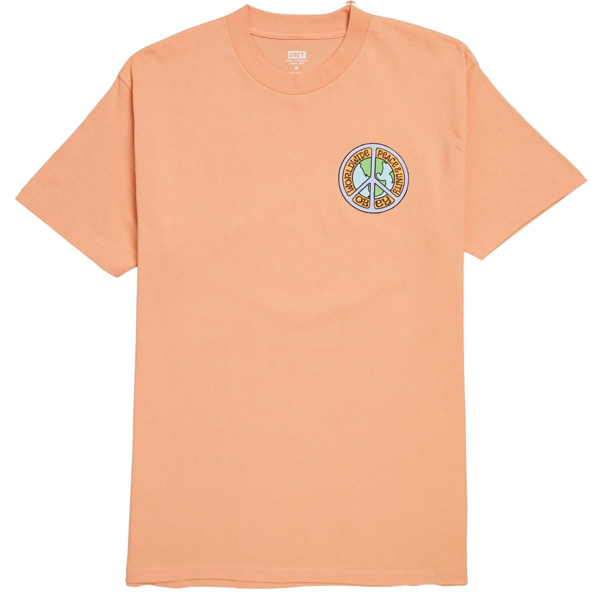 obey orange shirt