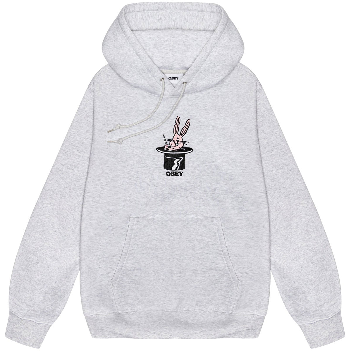 Obey Disappear Hoodie Heather Grey