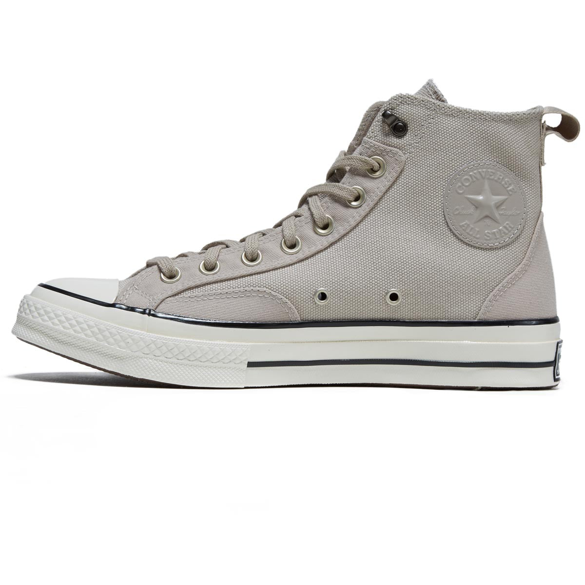 Converse Gray Chuck 70 Jungle Cloth Overlay Sneakers