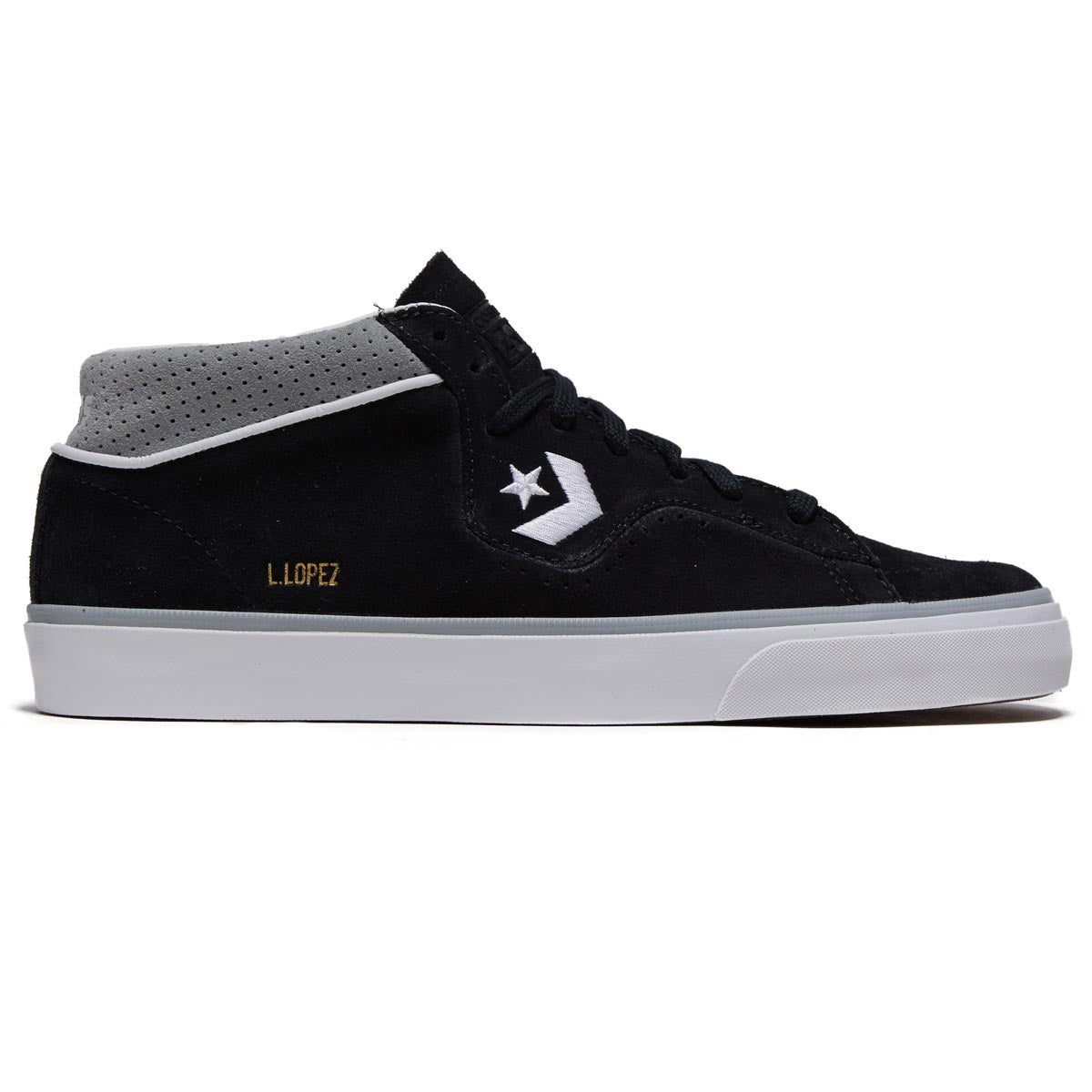 Converse Cons Louie Lopez Pro Black Size 7 Unisex Suede Shoes