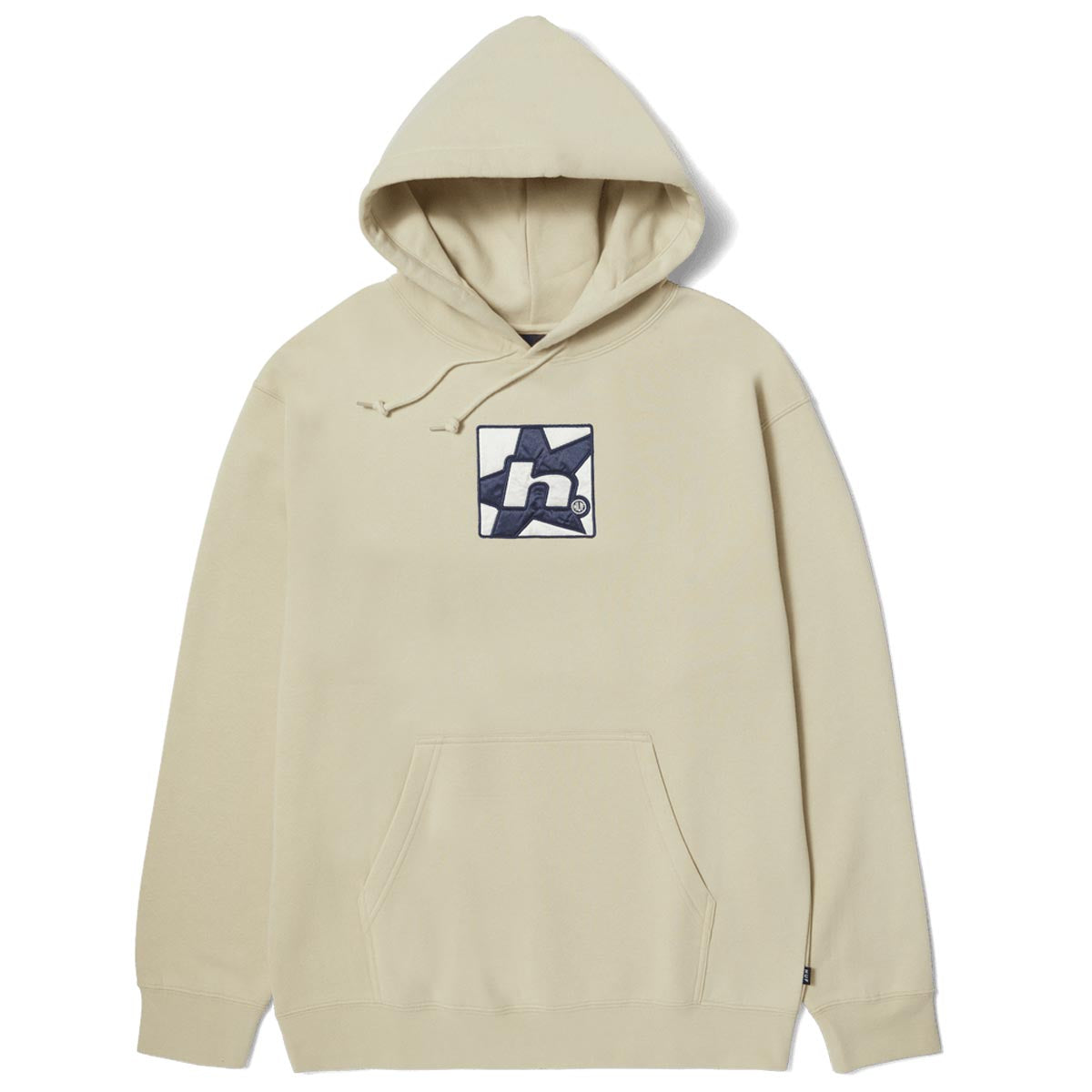 Huf H Star Hoodie Stone