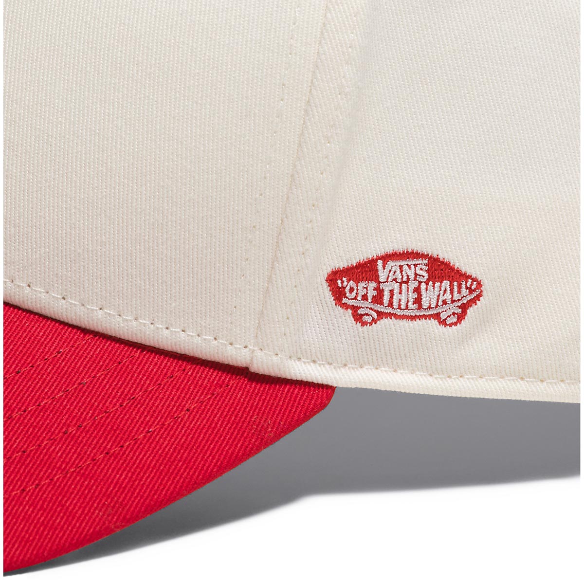 Vans Data System Snapback Hat Racing Red Daddies Board Shop