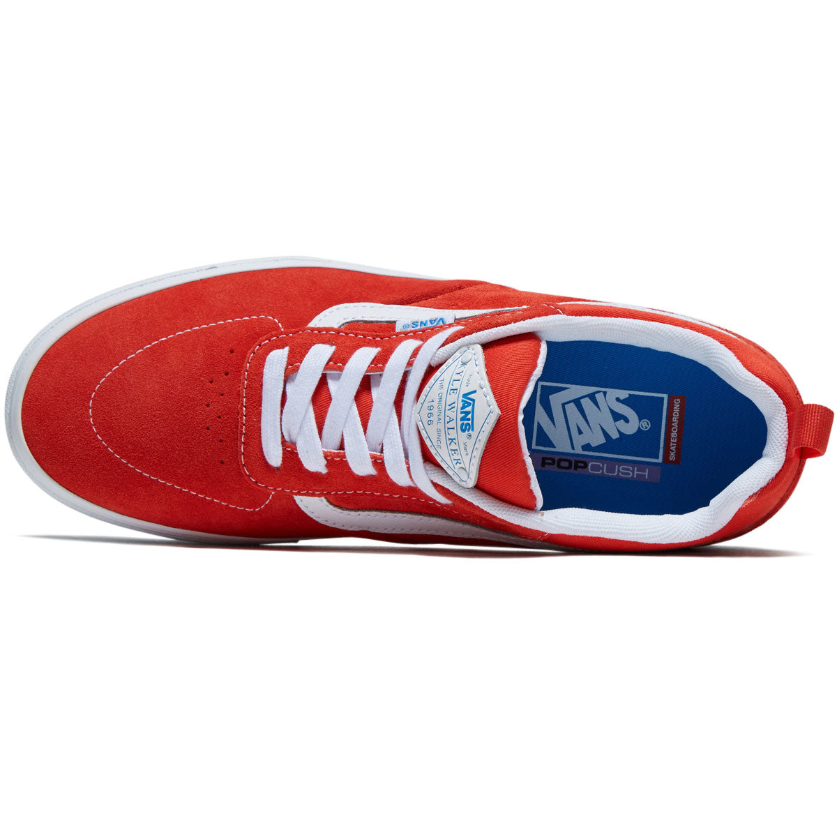 Vans Kyle Walker Shoes Orange Blue