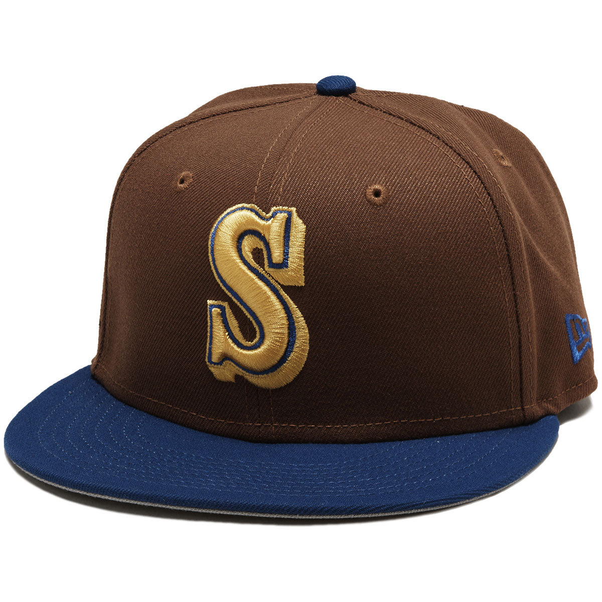 New Era Seattle Mariners 'Midnight Harvest 2-Tone' Old Golfer Snapback  Wheat/Navy - snowhoodie