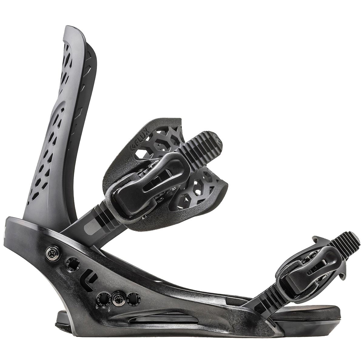 Flux PR 2024 Snowboard Bindings - Black – Daddies Board Shop