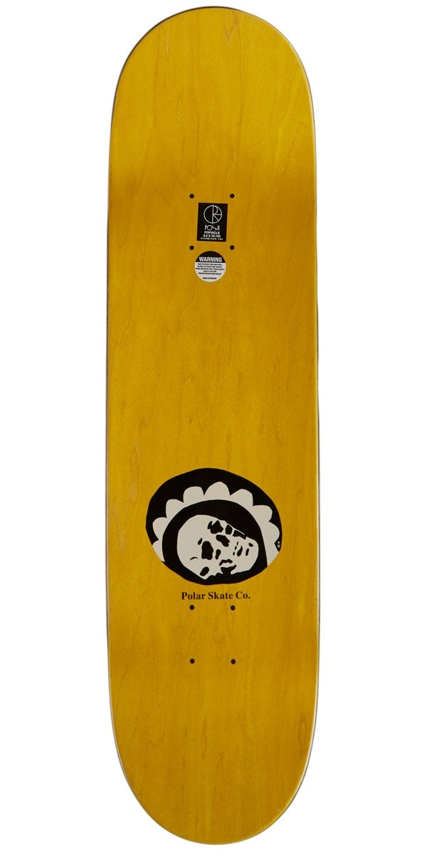 Polar Hjalte Halberg It Will Pass Skateboard Deck - Blue - 8.50