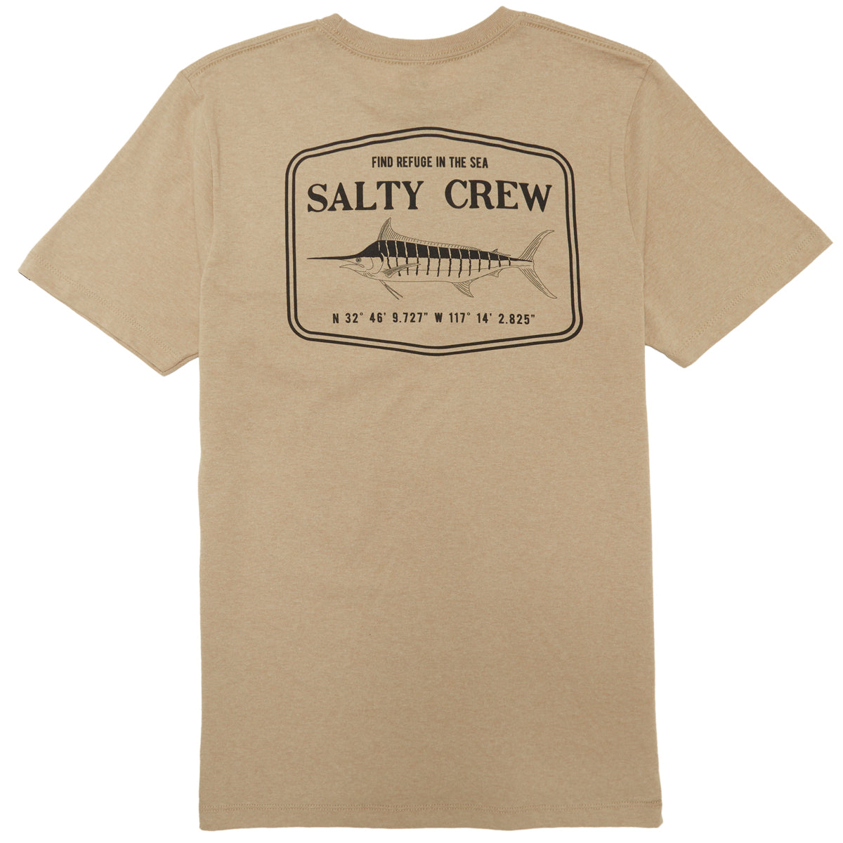 Salty Crew Stealth T-Shirt - Khaki Heather