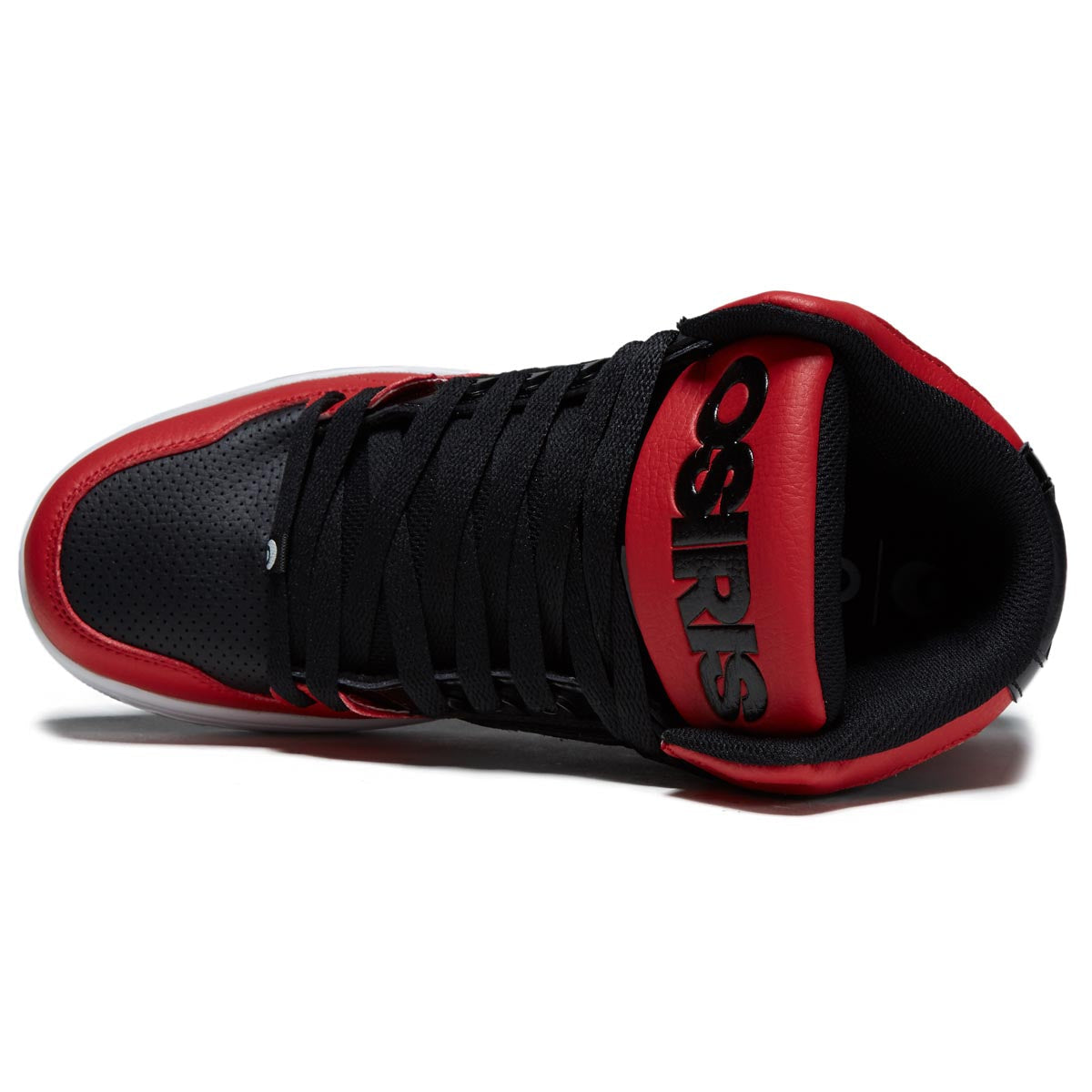 Osiris NYC 83 CLK Shoes Red Black Black