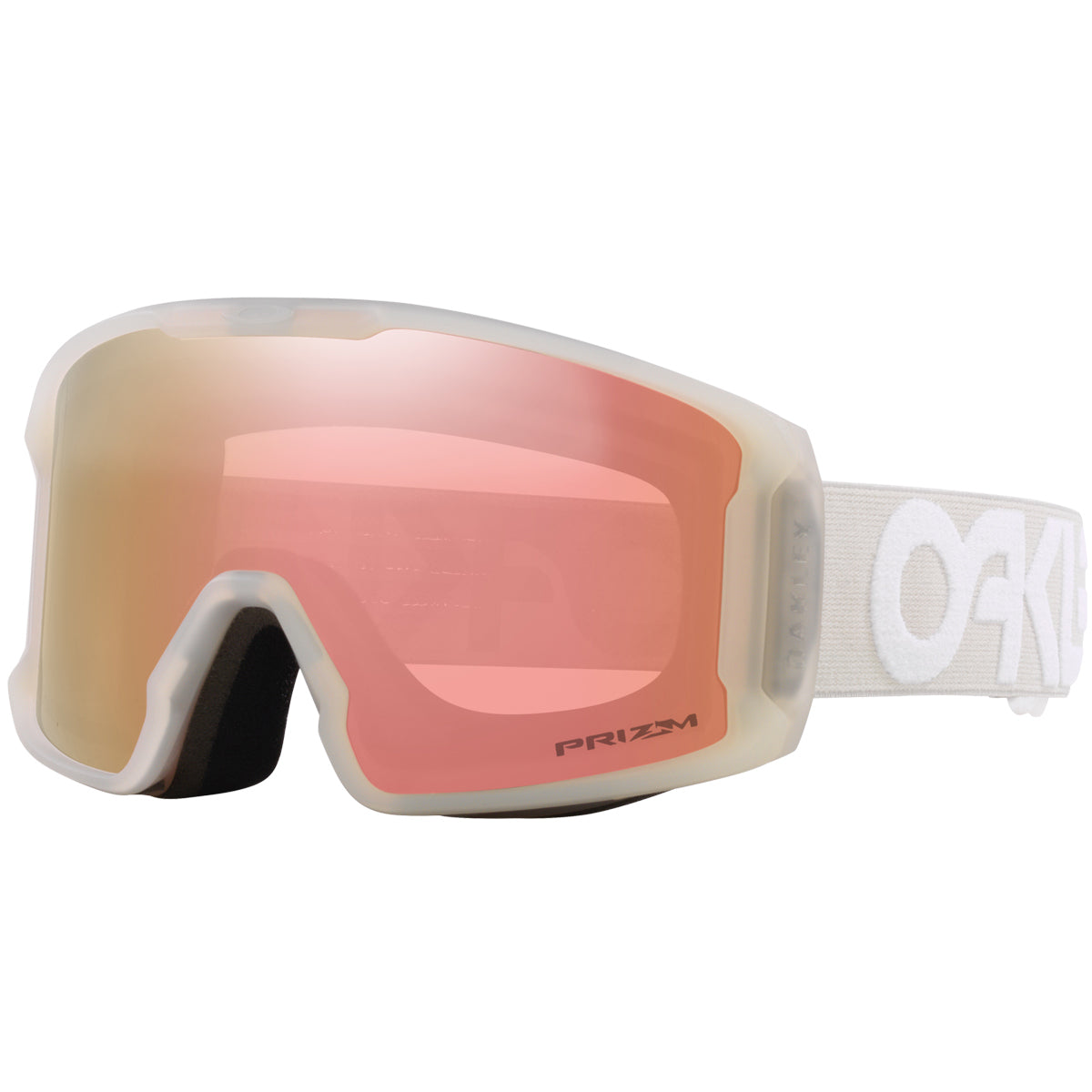 Oakley Line Miner Snowboard Goggles - Matte Cool Grey/Prizm Rose Gold  Iridium