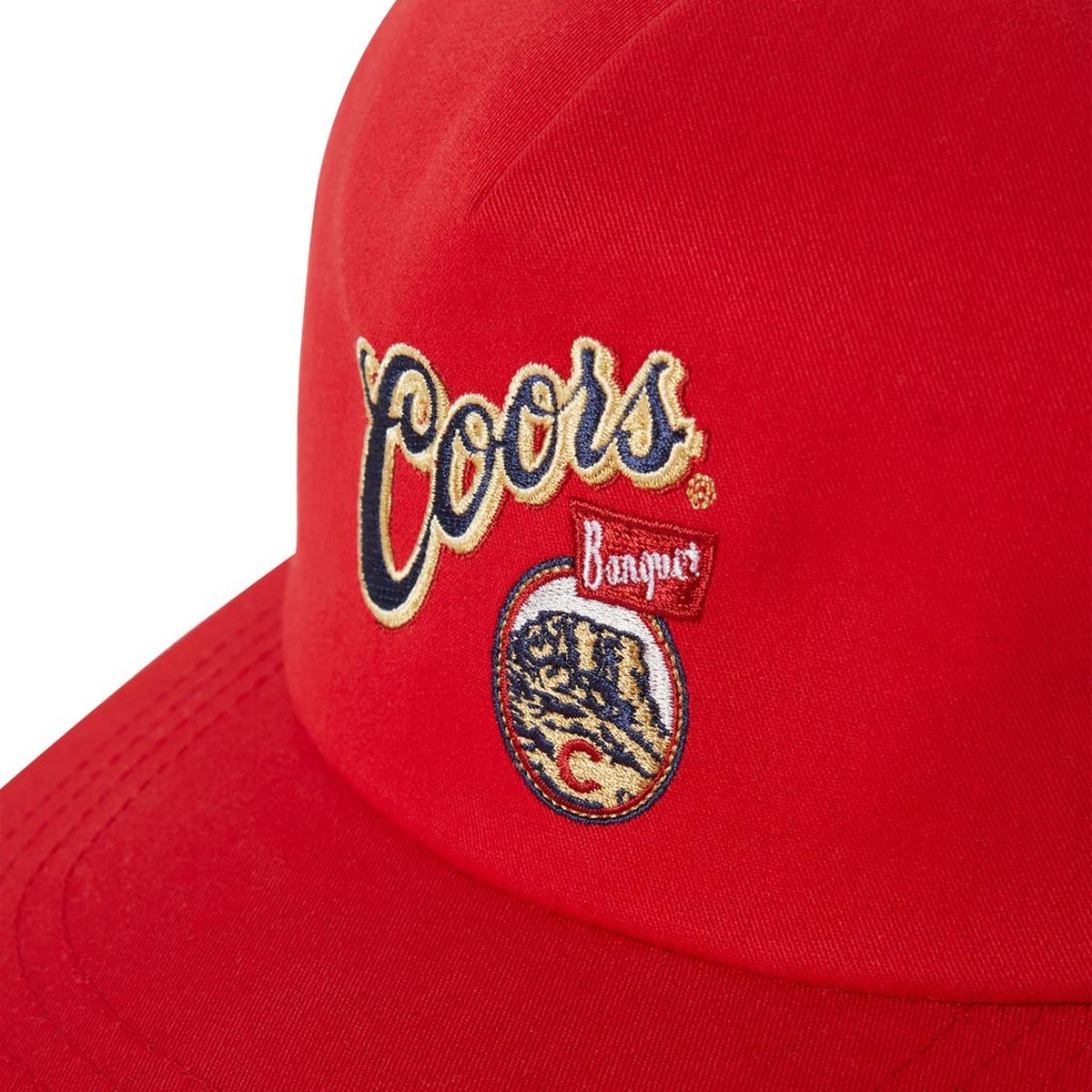 Brixton x Coors Start Your Legacy Banquet Hops Snapback Red