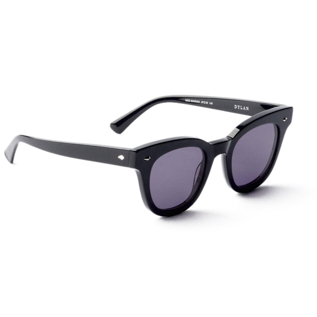 Epokhe Dylan Sunglasses - Black Gloss/Black
