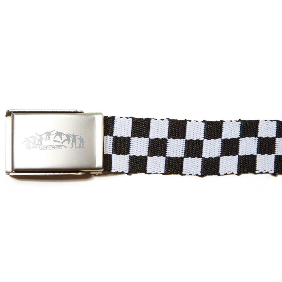 Men's Checkered Cougar Style Track Belt