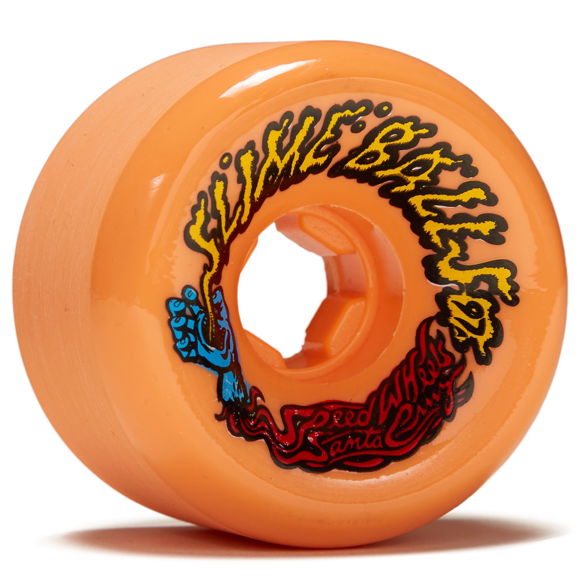 Slime Balls Vomits 97a Skateboard Wheels - Orange/Blue - 60mm