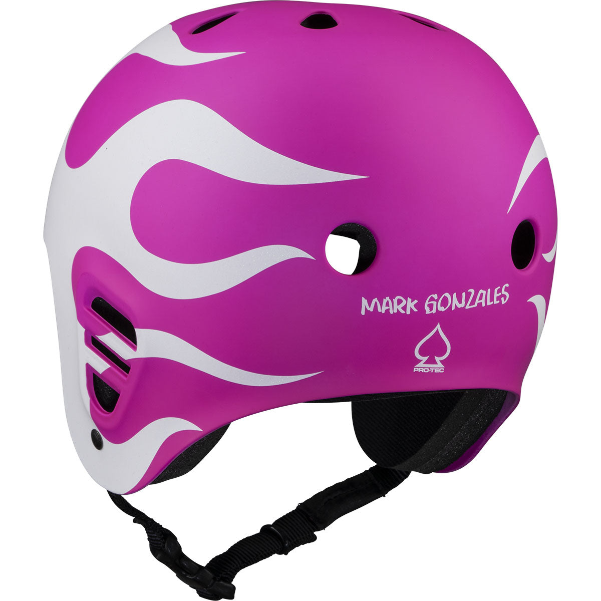 Pro-Tec Full Cut Skate Gonz Flame Helmet - Pink – Daddies Board Shop