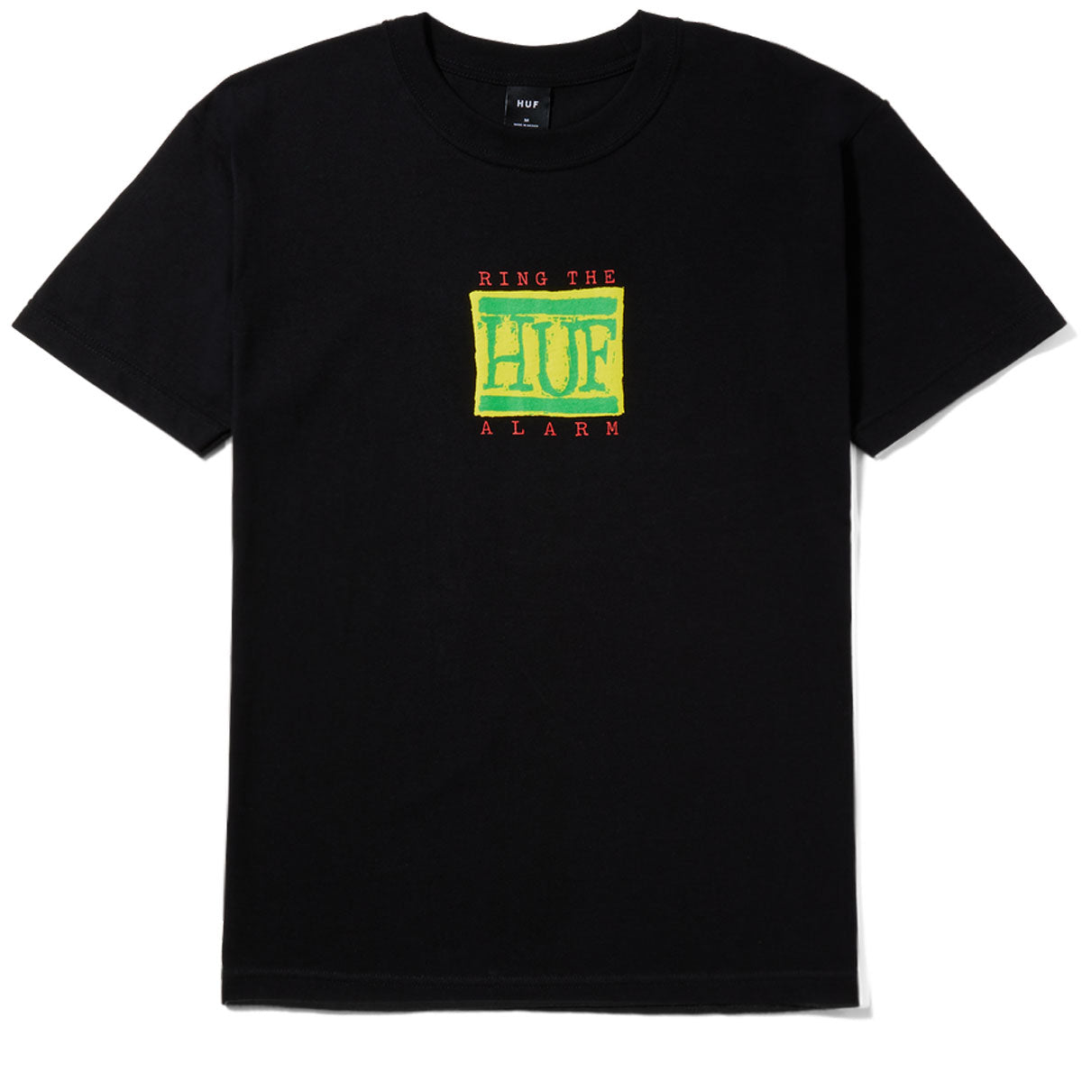 HUF Alarm T-Shirt - Black – Daddies Board Shop