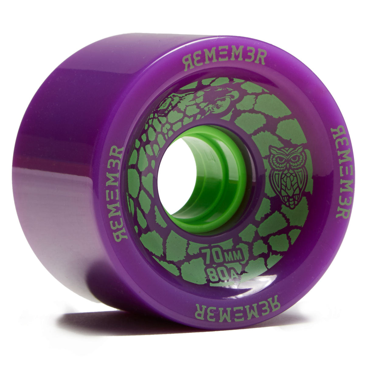 Remember Savannah Slamma 80a Longboard Wheels - Purple - 70mm