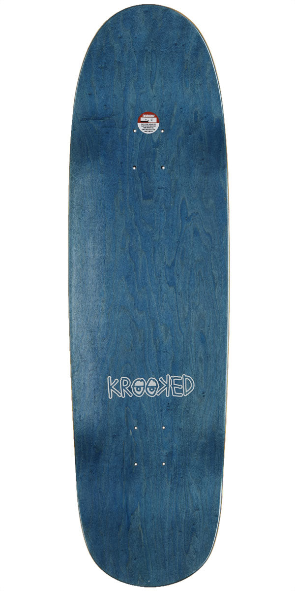 CCS Flames Skateboard Complete - Black/Blue