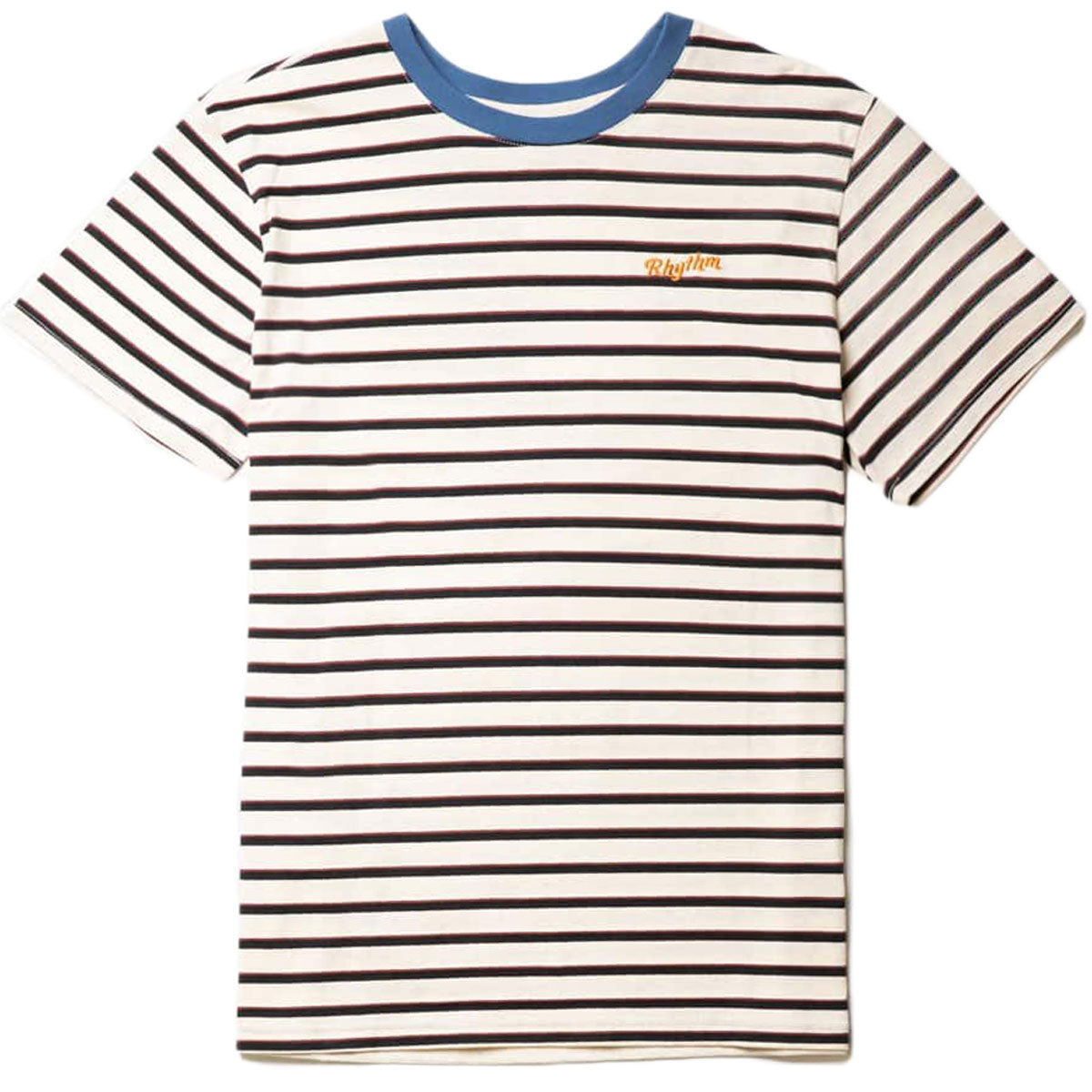 Rhythm Everyday Stripe T-Shirt - Natural