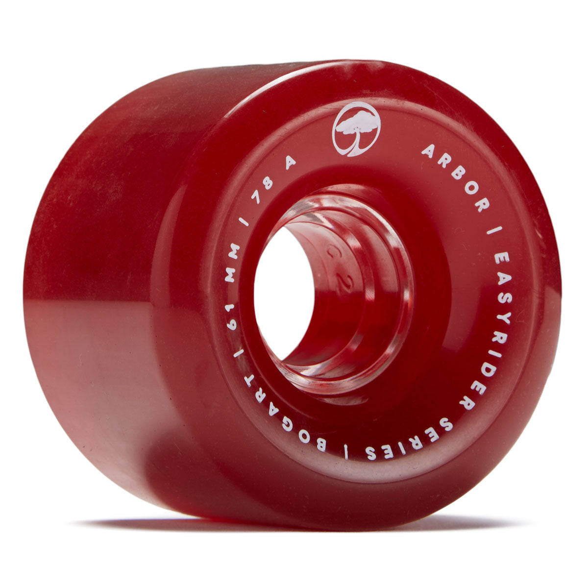 Arbor Bogart Easyrider Longboard Wheels - Red - 61mm 78a