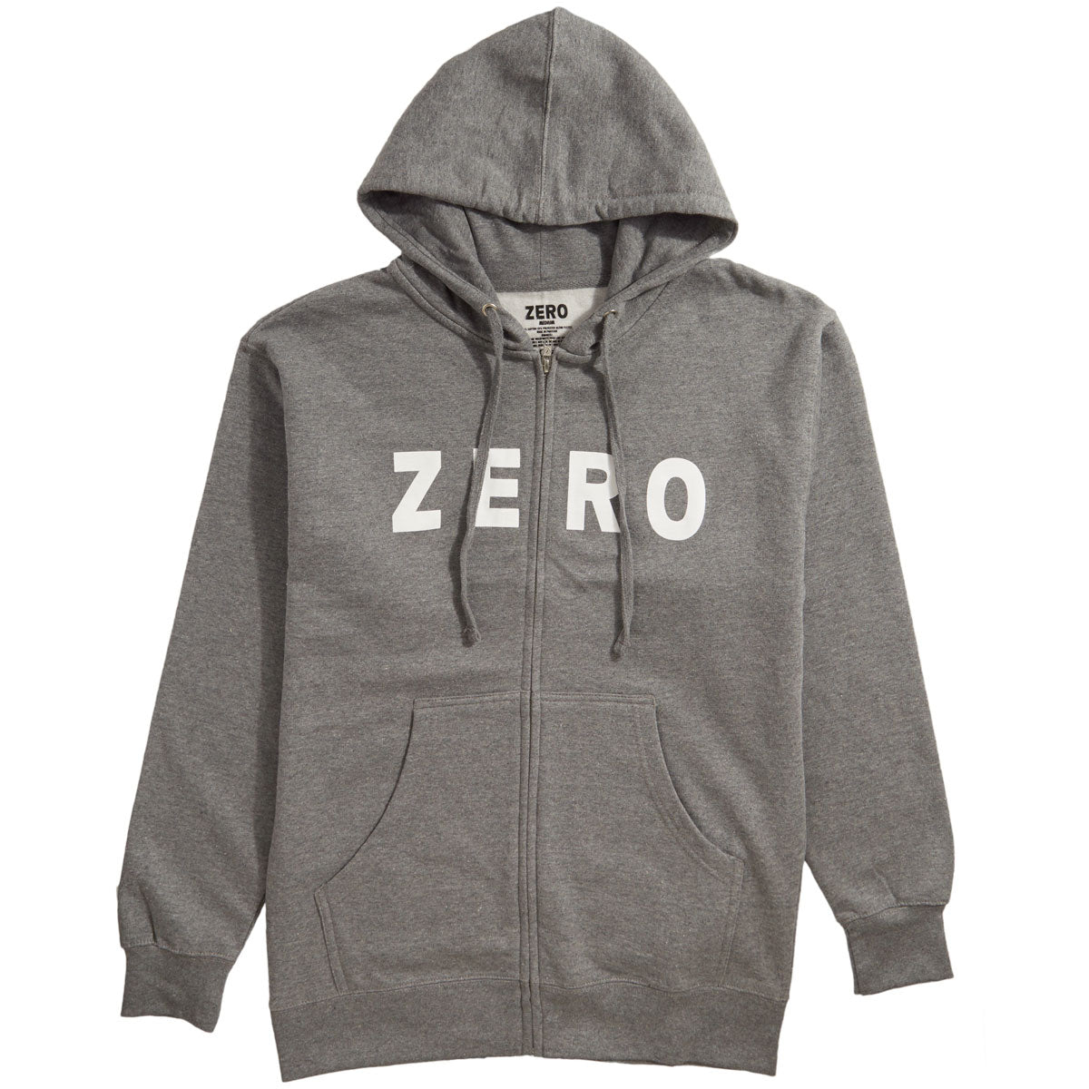 Zero Army Zip Hoodie - Grey