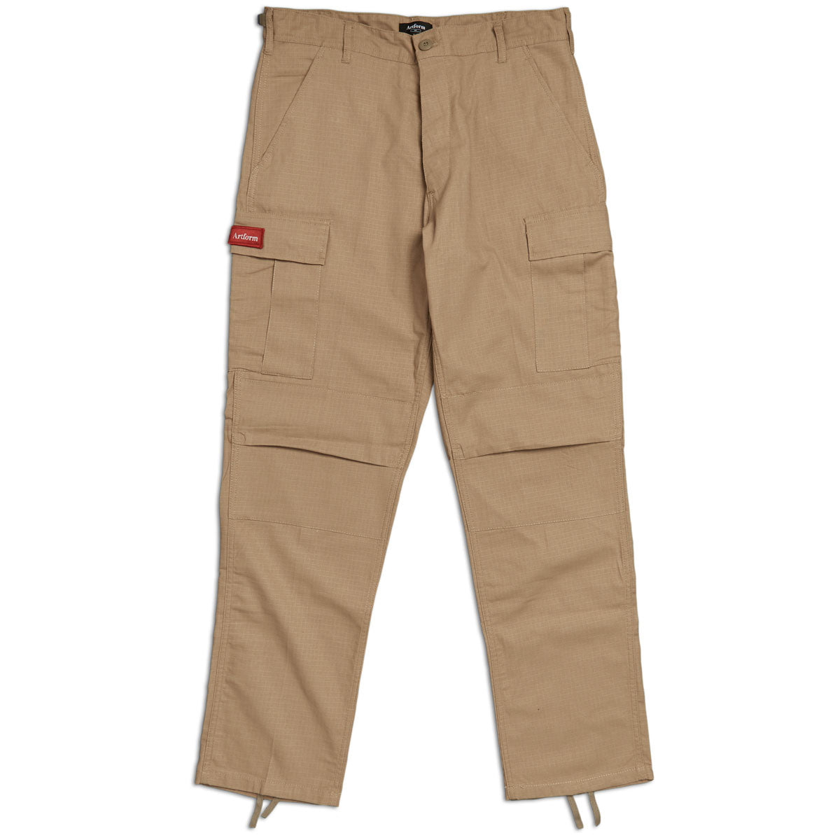 Artform Rip Stop Cargo Pants - Desert Reds