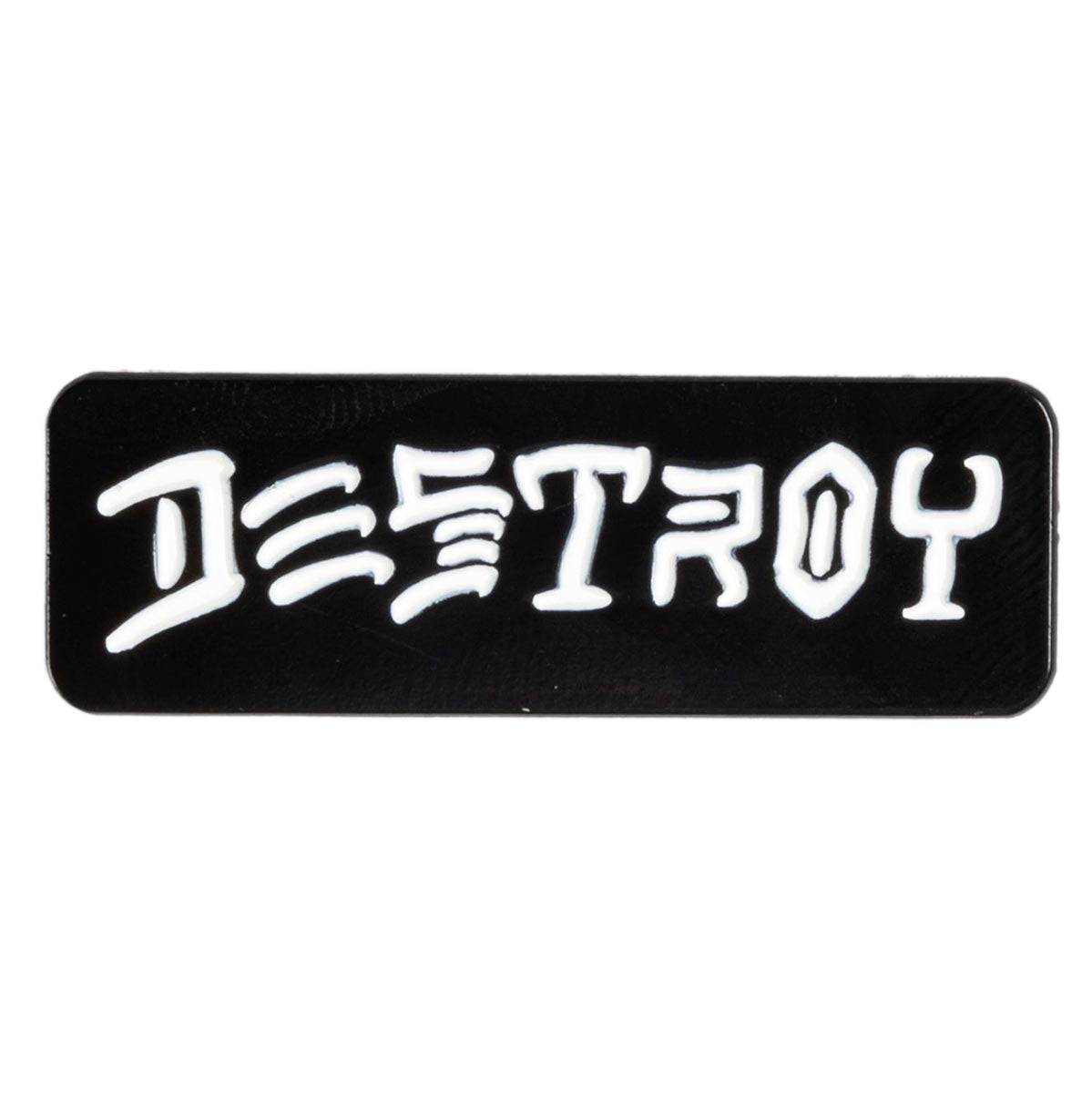 Thrasher Destroy Pin - Black image 1