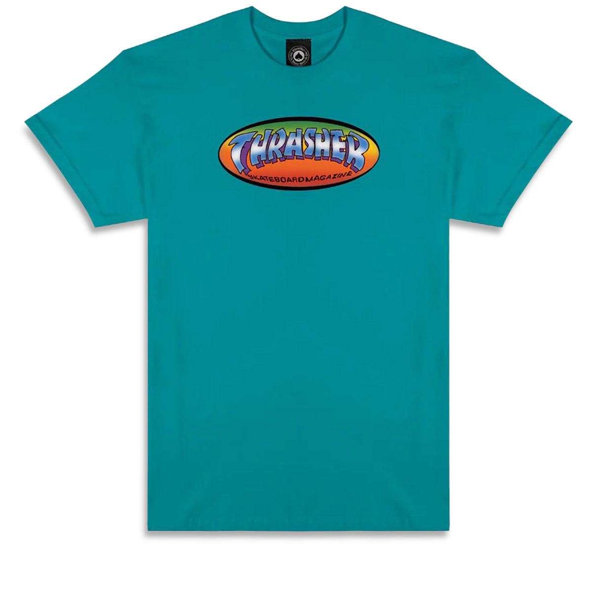 Thrasher Ninety-Five By Spanky T-Shirt - Jade Dome image 1