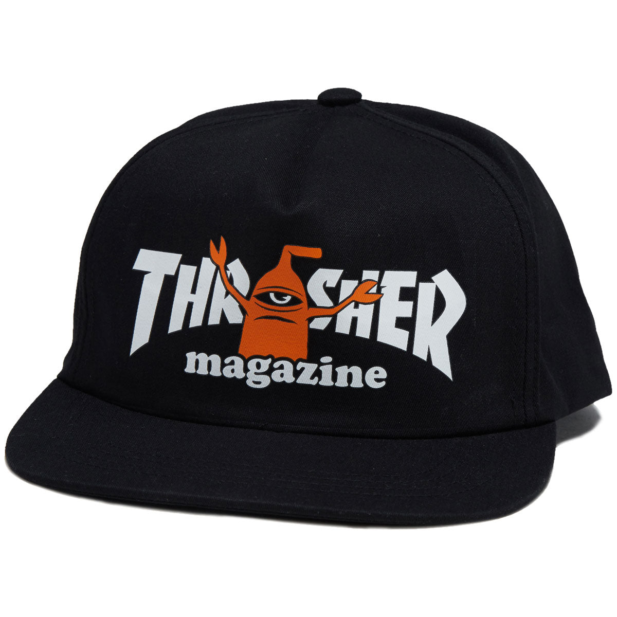 Thrasher x Toy Machine Sect Snapback Hat - Black image 1