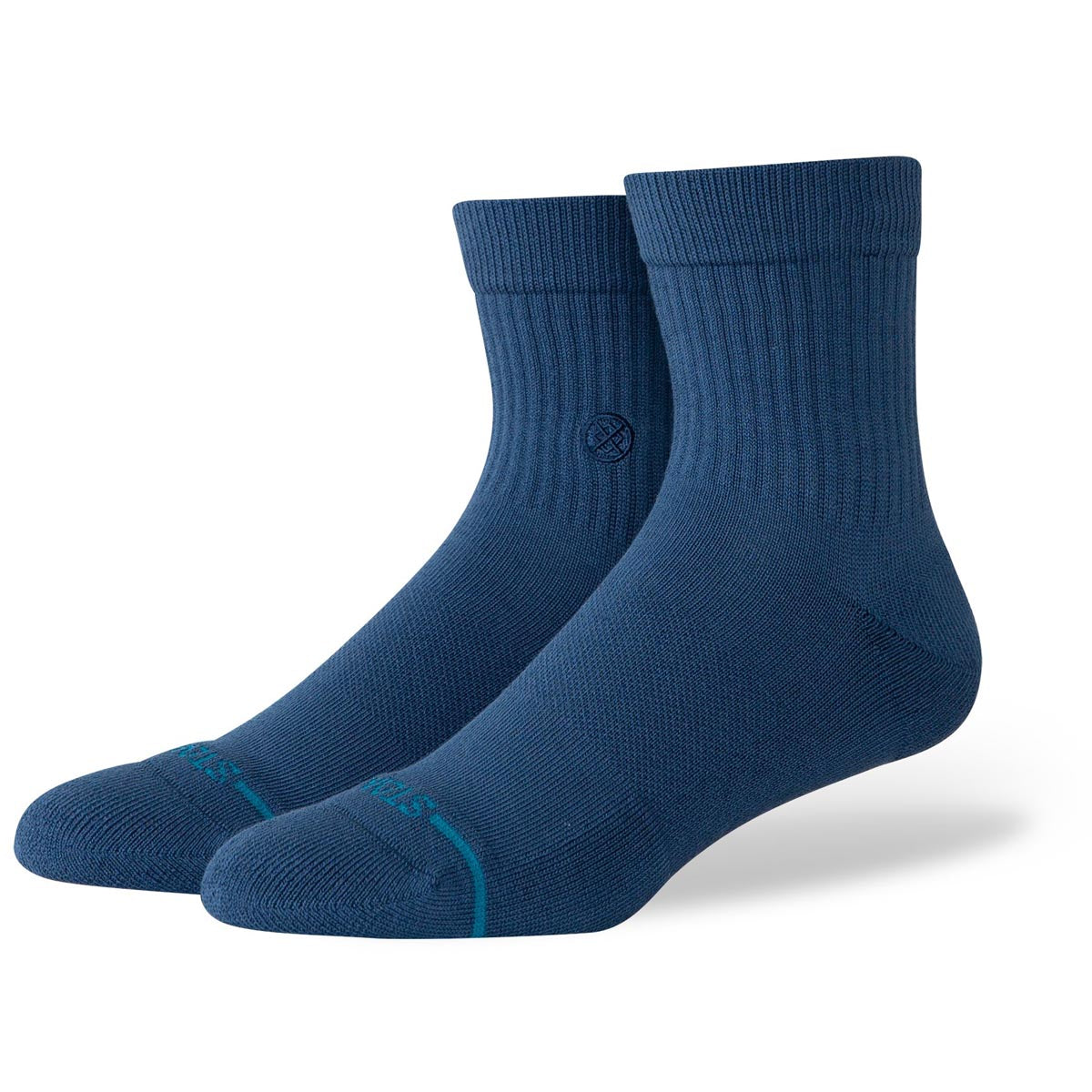 Stance Icon Quarter Socks - Dark Royal image 1