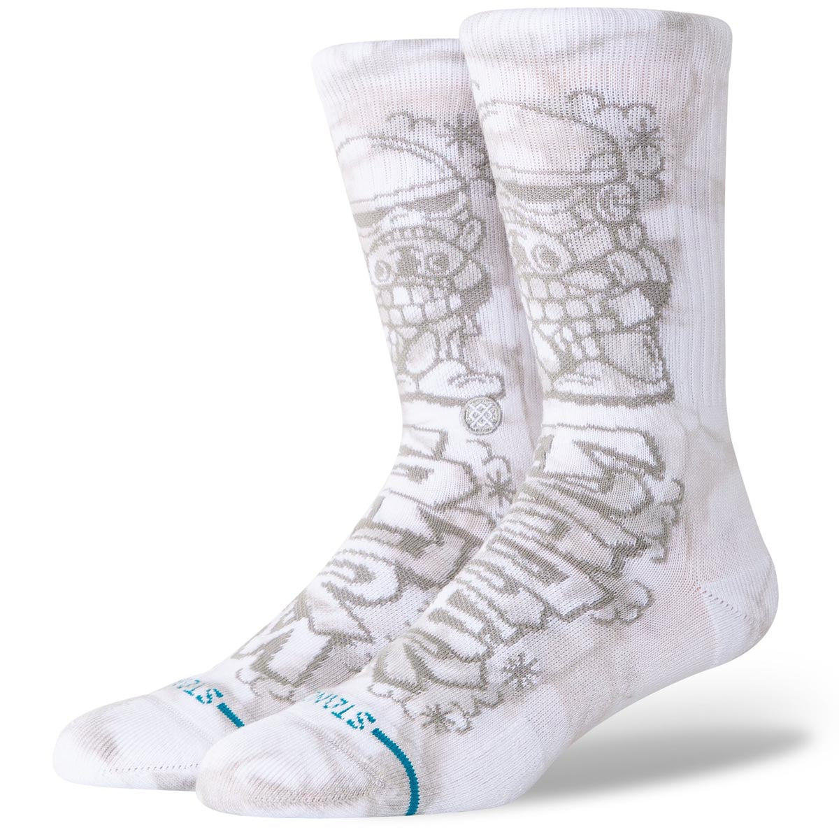 Stance DJ Trooper Crew Socks - White image 1