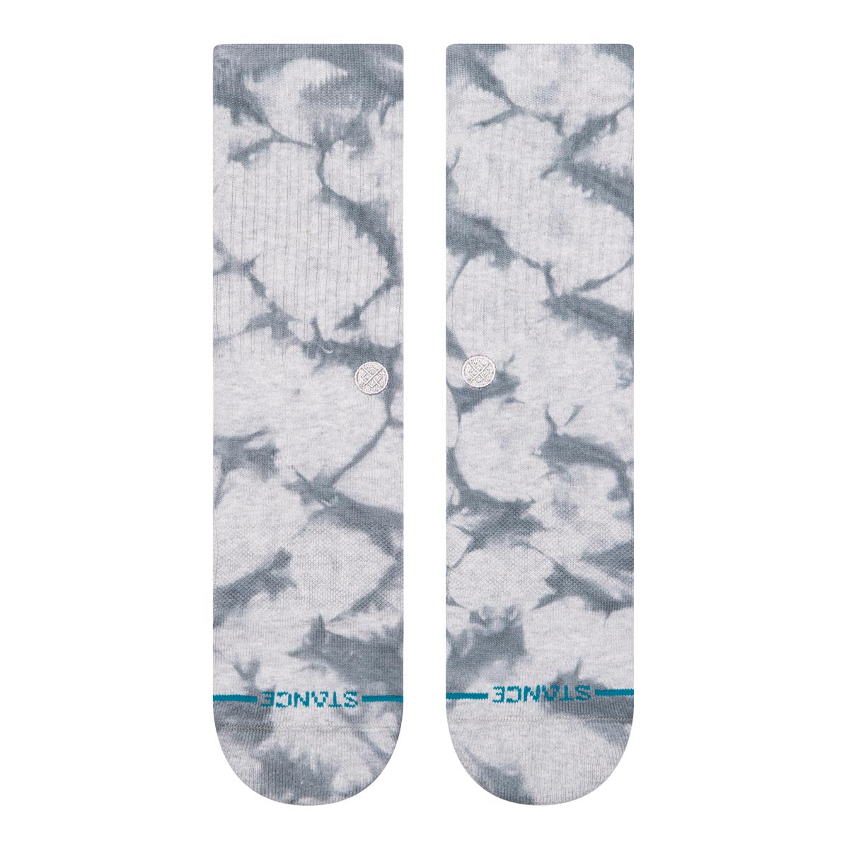 Stance Icon Dye Crew Socks - Grey image 2