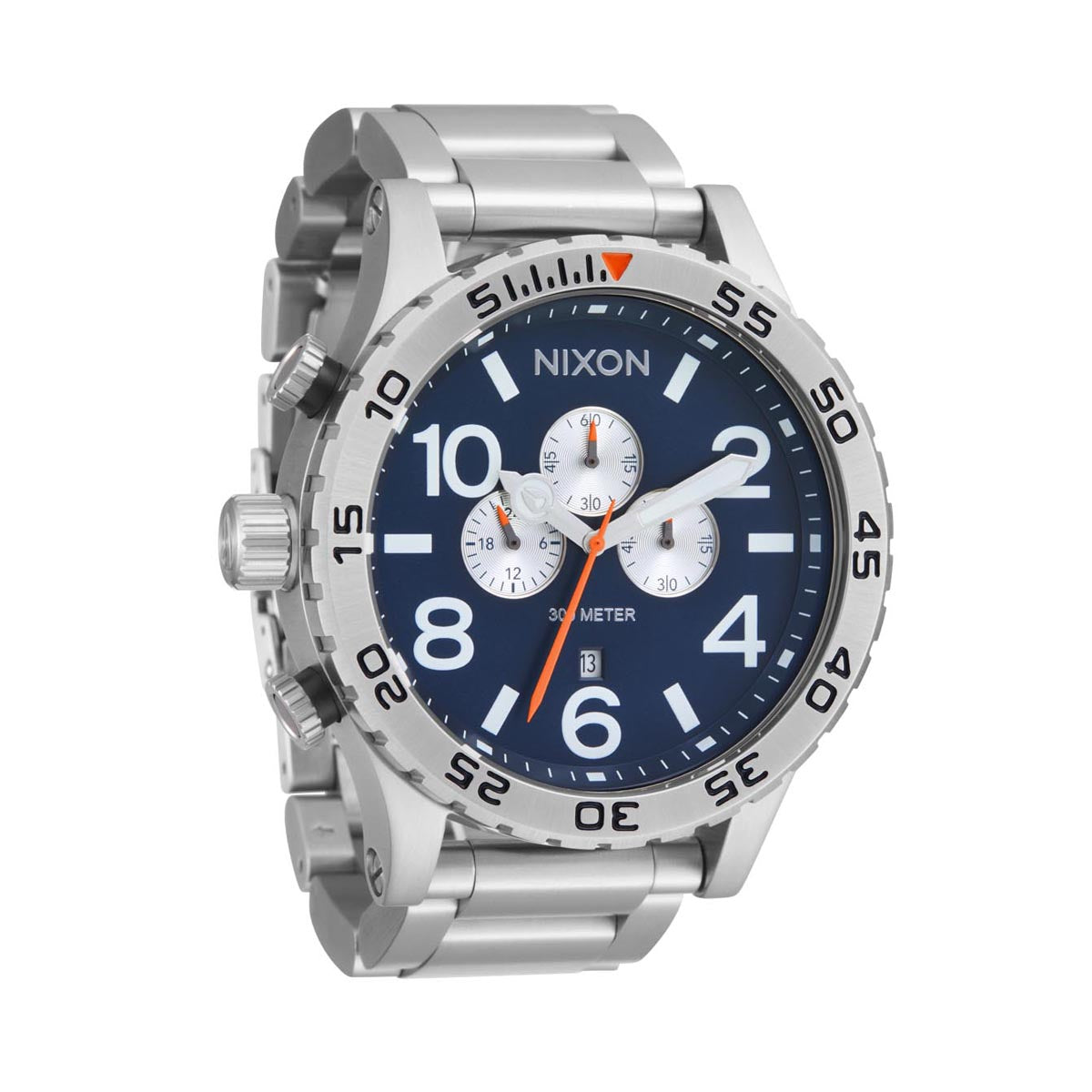 Nixon 51-30 Chrono Watch - Silver/Midnight image 3