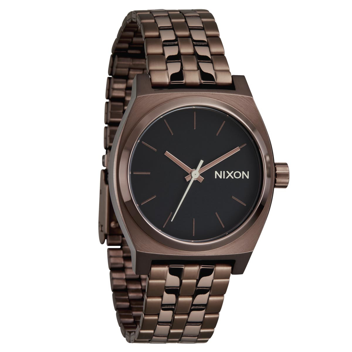 Nixon Medium Time Teller Watch - Chocolate/Black Coffee image 3