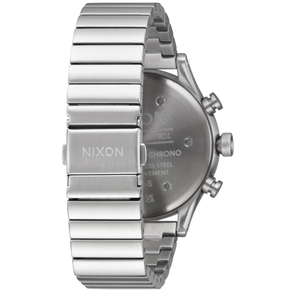 Nixon Station Chrono Watch - Silver/Indigo image 4