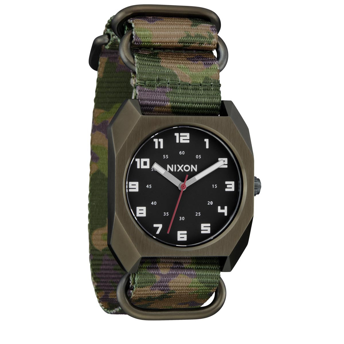 Nixon Scout Nato Watch - Dark Olive/Camo image 2