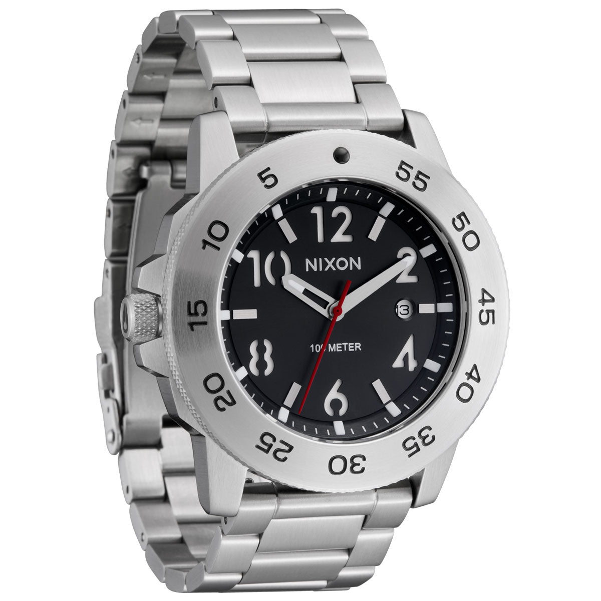 Nixon Smyth 44 Watch - Silver/Black image 3