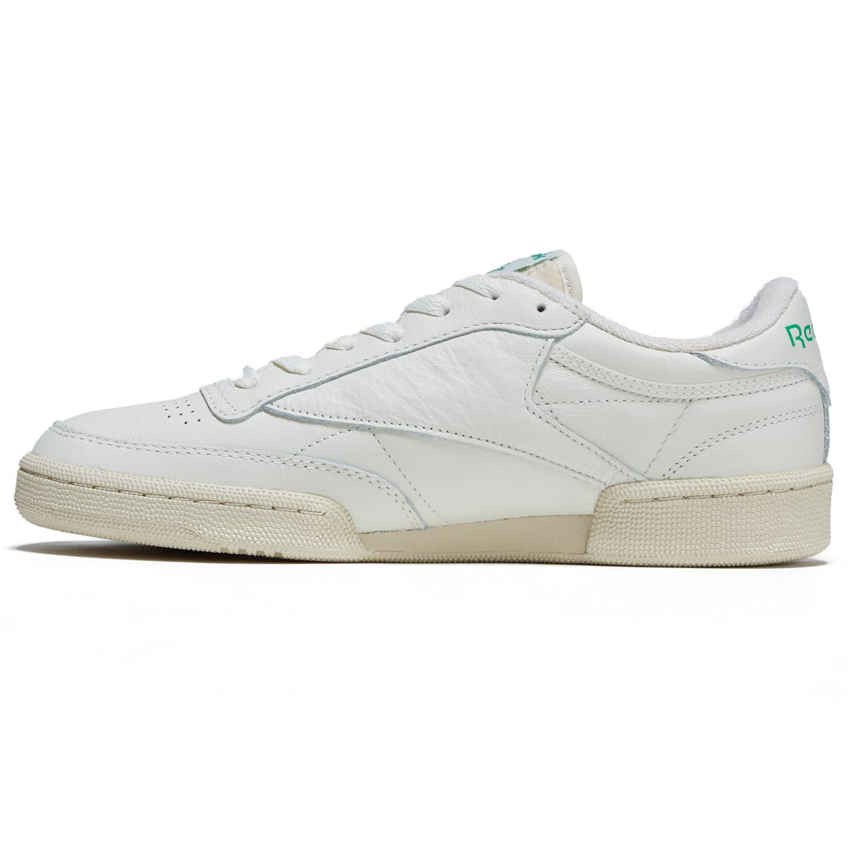 Reebok Club C 85 Vintage Shoes - Top Chalk/Paper White/Glen Green image 2