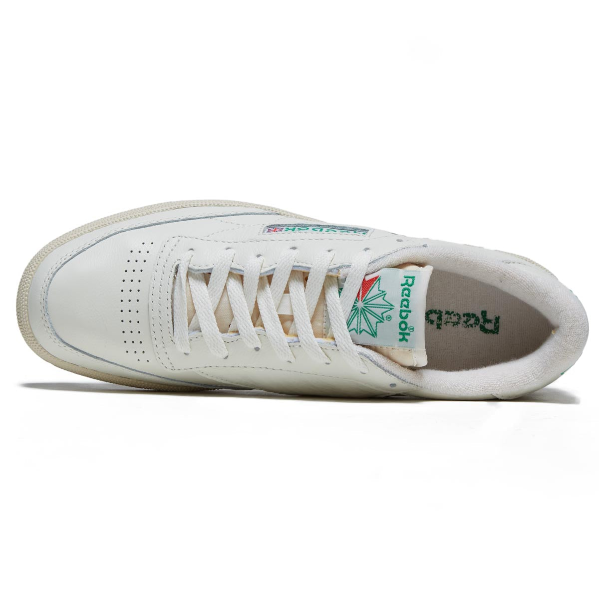 Reebok Club C 85 Vintage Shoes - Top Chalk/Paper White/Glen Green image 3