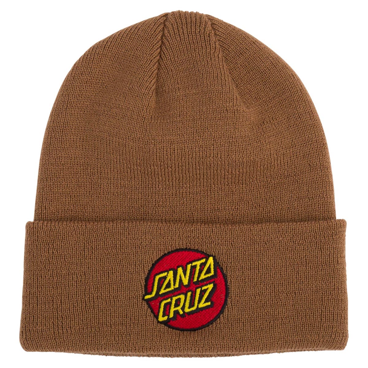 Santa Cruz Classic Dot Long Shoreman Beanie - Brown Sugar image 1