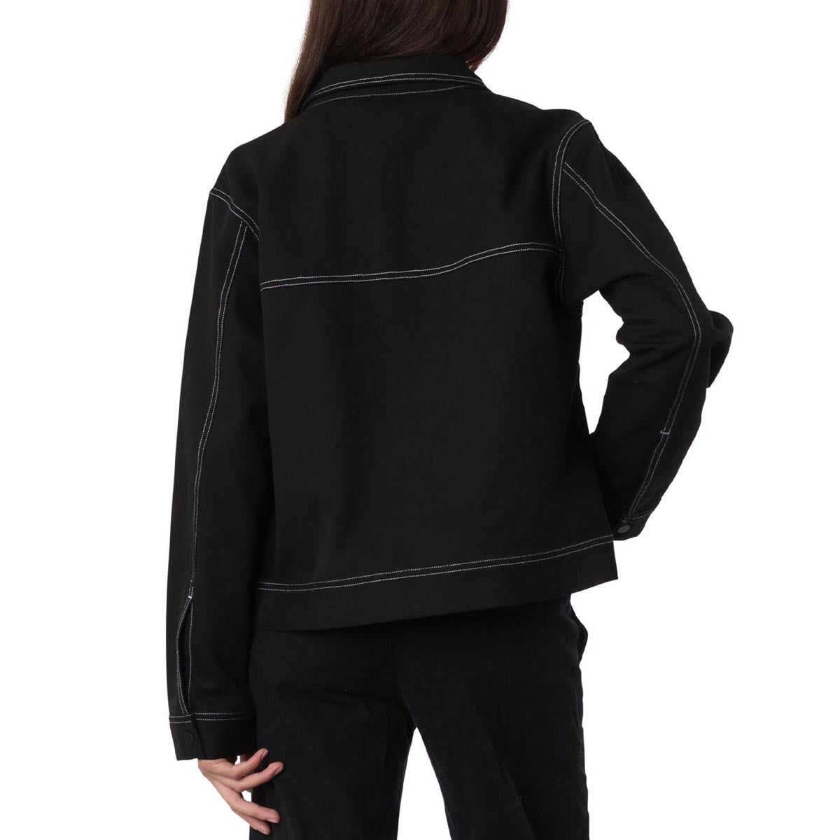 Santa Cruz Womens Ornate Sun Chore Jacket - Black image 2