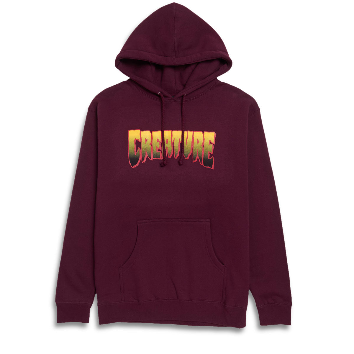 Creature Logo Hoodie - Maroon image 1