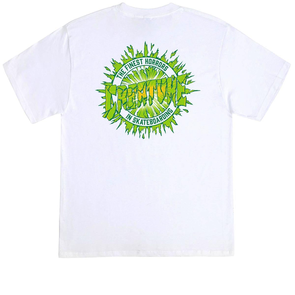 Creature Finest Shatter T-Shirt - White image 1