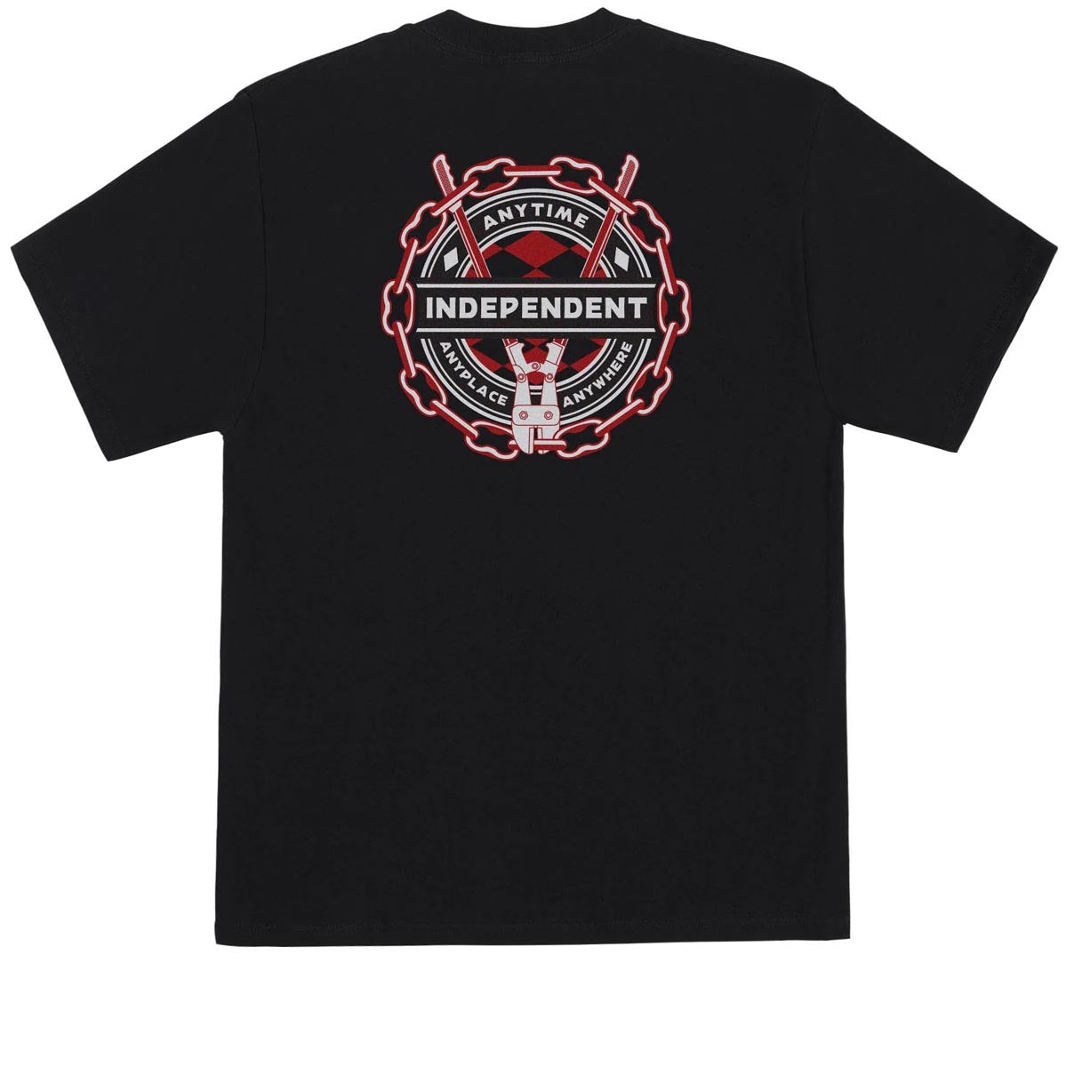 Independent Anytime Anywhere Chain T-Shirt - Black image 1