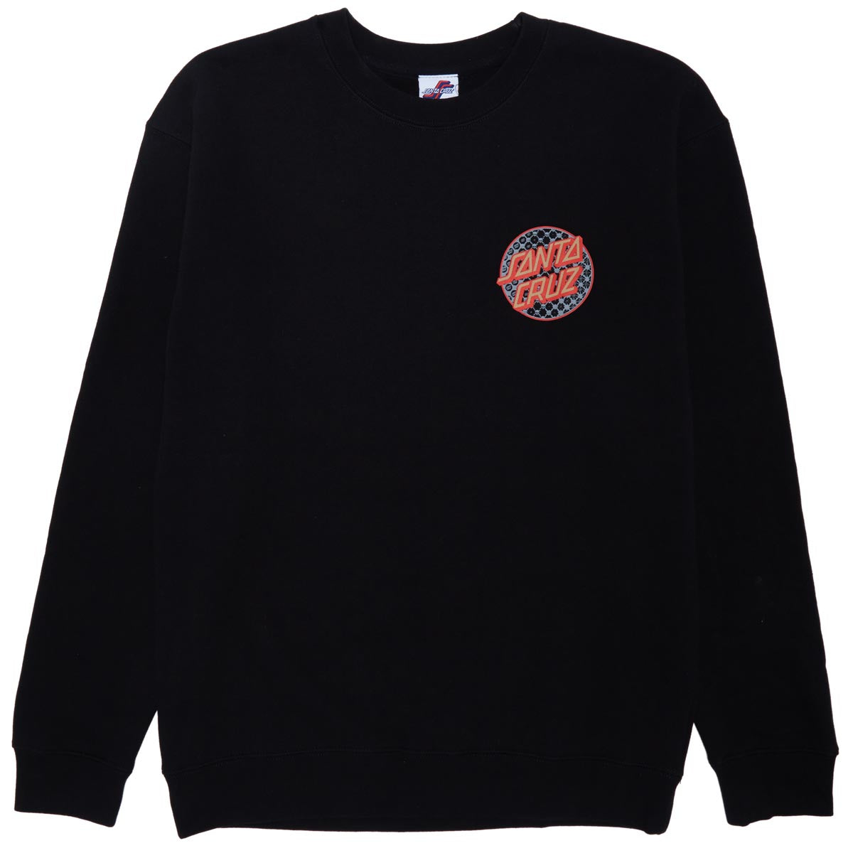 Santa Cruz Meyer Freestyle Dot Crew Neck Sweatshirt - Army Heather image 1