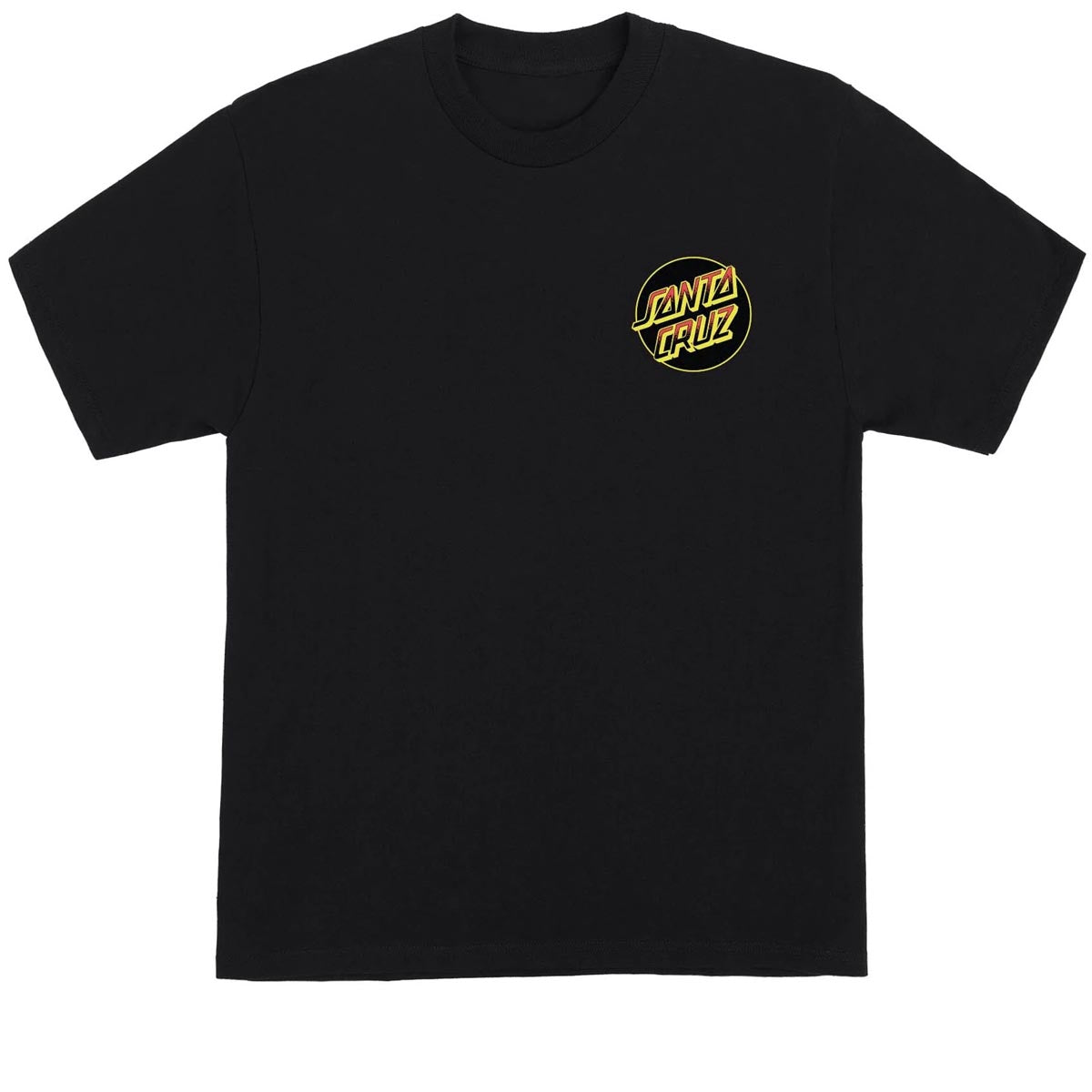 Santa Cruz Kendall Wolf Dot T-Shirt - Black image 2