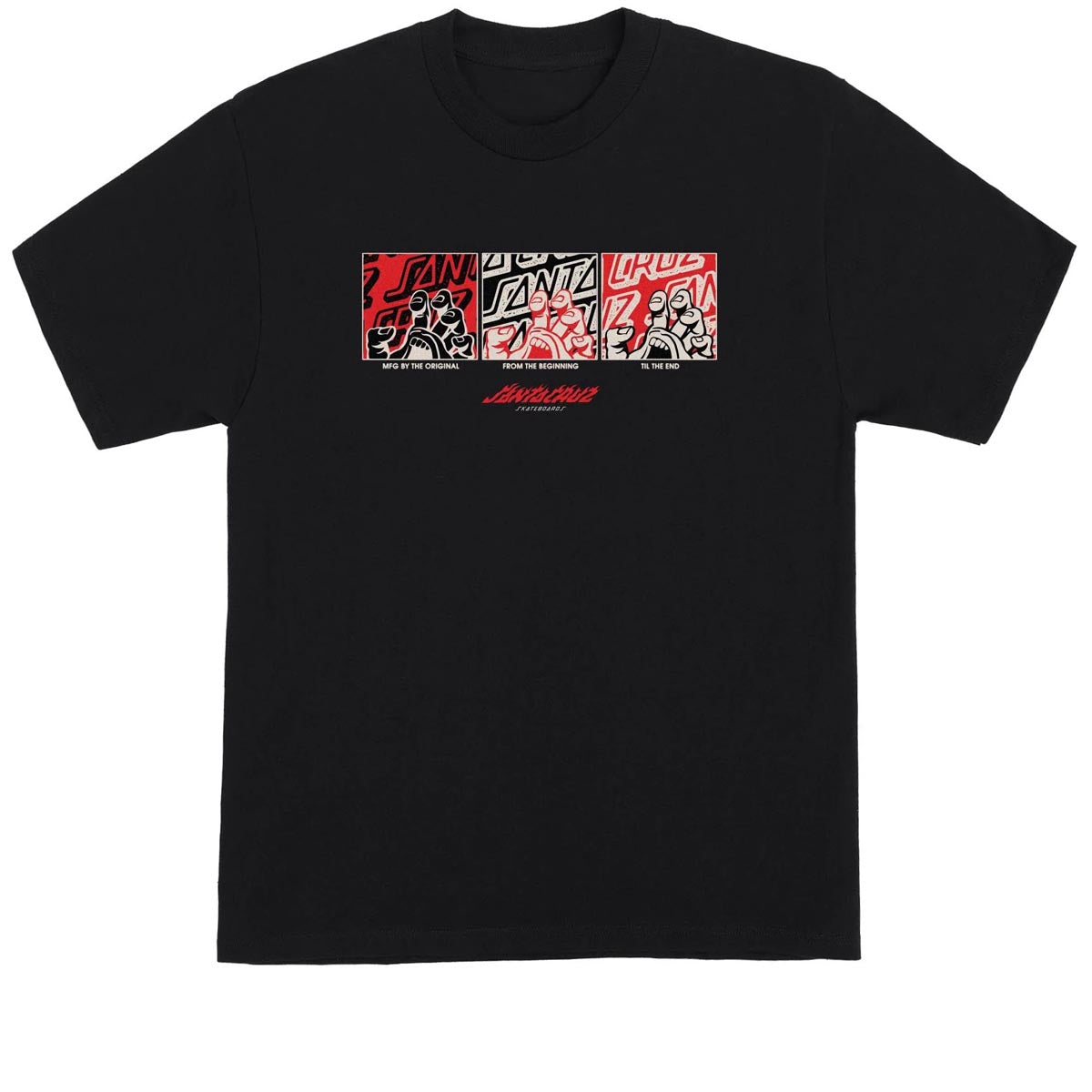 Santa Cruz Handled T-Shirt - Black image 1