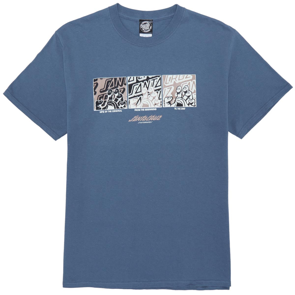 Santa Cruz Handled T-Shirt - Steel Blue image 1