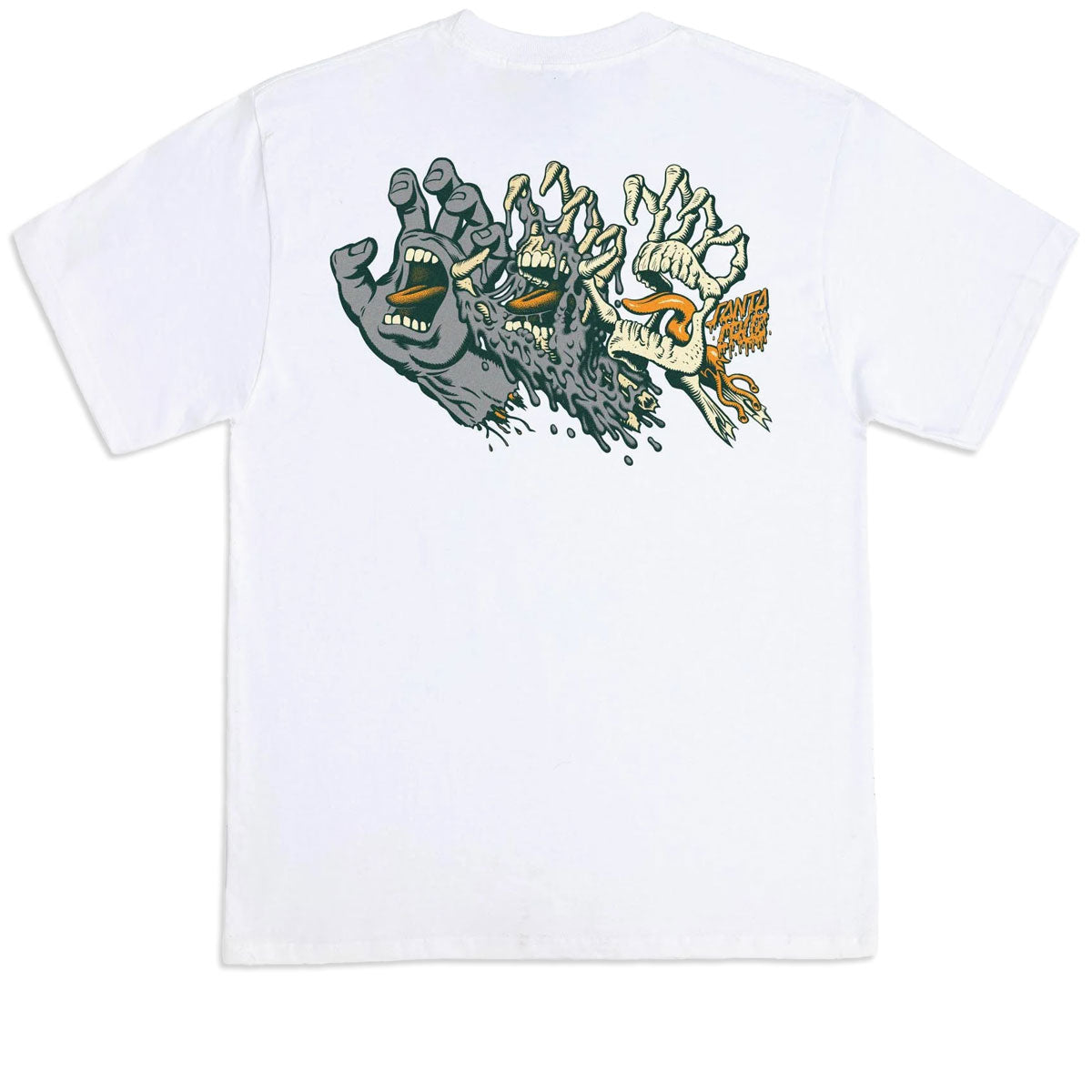 Santa Cruz Evolved Hand T-Shirt - White image 1