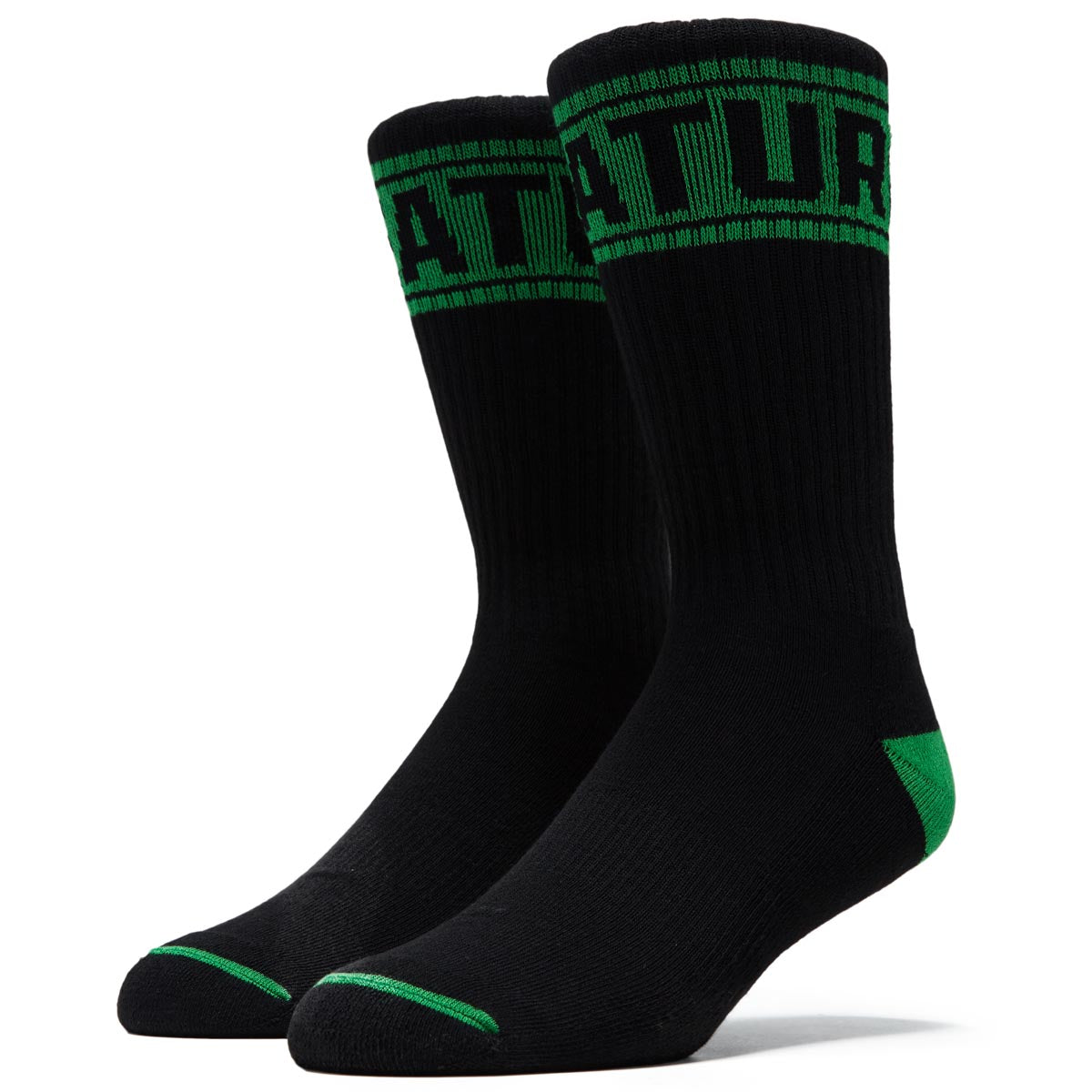 Creature Crete-Ture DIY Mid Crew Socks - Black image 1